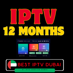 12 Months IPTV Subscription Dubai – 4K UHD & 24/7 Support